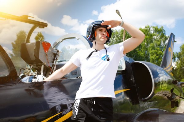 Полет на истребителе L-39, фото 5.