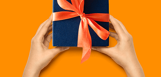 Собери подарок сам, баннер