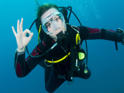 Урок дайвинга, фото 2.