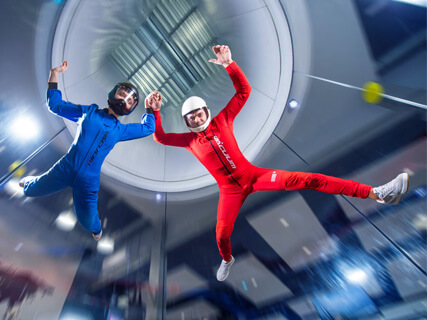 Полет в аэротрубе для двоих, фото 4.