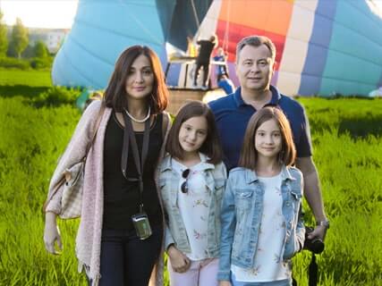 Индивидуальный полет на воздушном шаре на 4-х, фото 3.