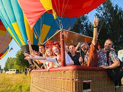 Полет на воздушном шаре, фото 2.