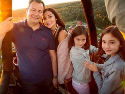 Индивидуальный полет на воздушном шаре на 4-х, фото 2.