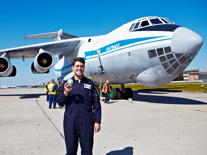 Полет в невесомости, фото 5.