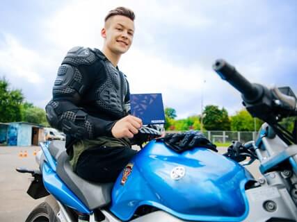 Урок езды на мотоцикле, фото 6.