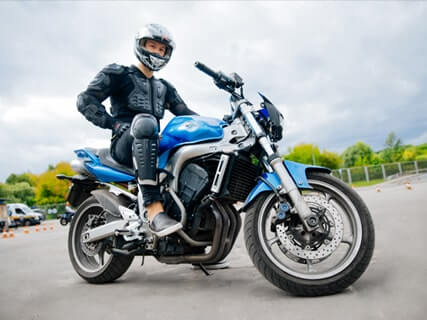 Урок езды на мотоцикле, фото 5.