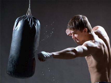 Урок бокса, фото 3.